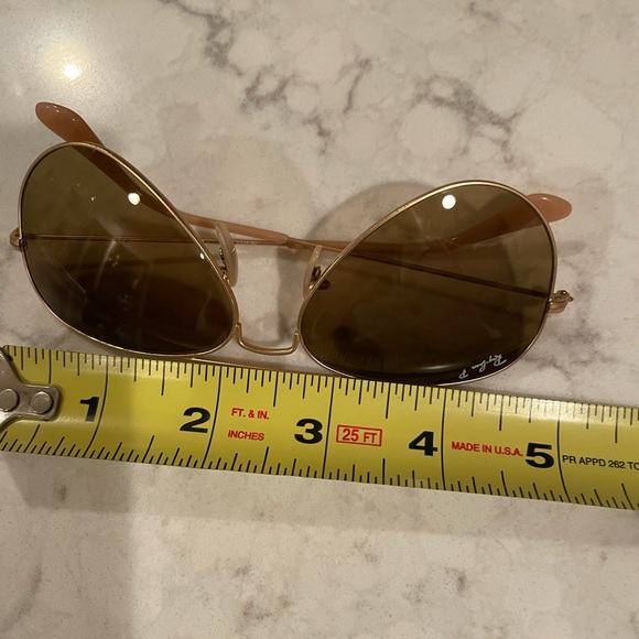 Ray ban gold polarized sunglasses - Picture 4 of 4